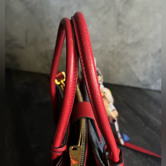 ❌Sold ❌Miu Miu denim and red leather bag | From Prada Japan - Picture 9 of 17